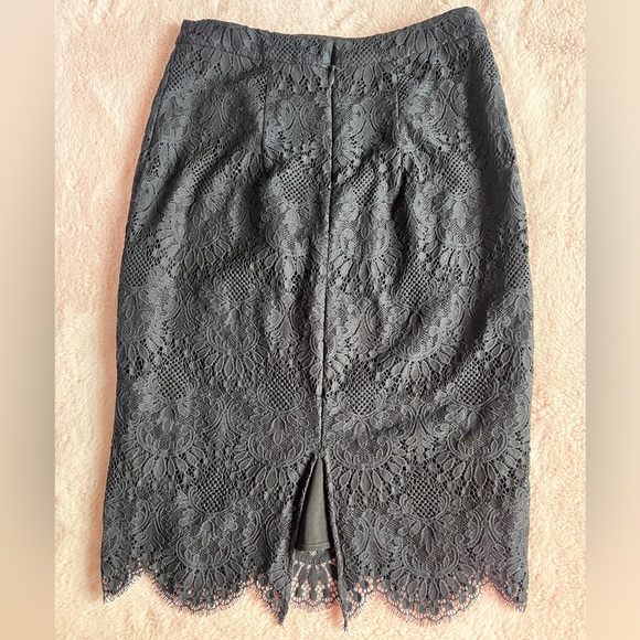 Bebe Black Lace Skirt - Picture 4 of 10